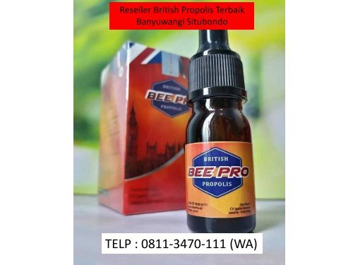 PUSAT !! TELP : 0811-3470-111 (WA), Jual British Propolis Banyuwangi Situbondo