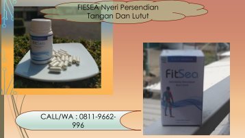 PROMO FITSEA di Yogyakarta!!! CALL/WA 0811-9662-996, Obat Herbal Nyeri Sendi Dan Demam