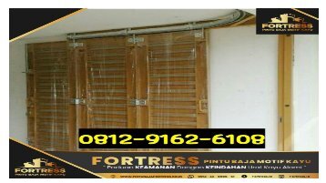 0812-9162-6109 (FORTRESS), Pintu Panil Minimalis Jayapura, 