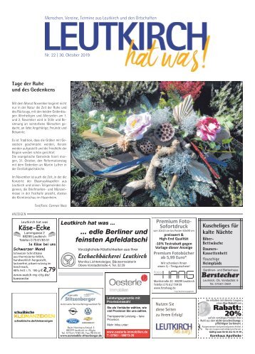 Leutkirch hat was 30.10.2019