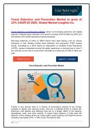 Fraud Detection and Prevention Market Predicted To Grow Exponentially By 2025