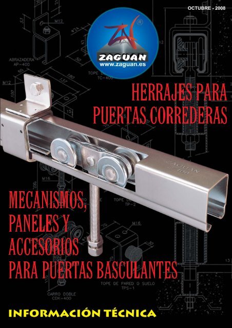 Herrajes de puertas correderas - Herrajes para construcción - Herrajes -  Catálogo