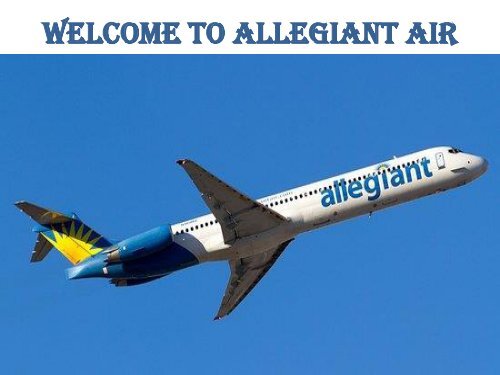 Allegiant Air Reservations