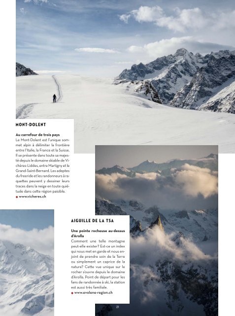 Magazine Valais Hiver 2019