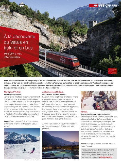 Magazine Valais Hiver 2019