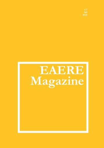 EAERE Magazine - n.7 Fall 2019