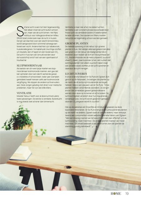 Home Deco Business Magazine | Editie 4 - 2019