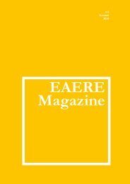 EAERE Magazine - n.6 Summer 2019