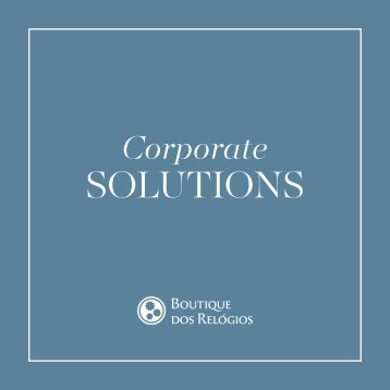 CORPORATE SOLUTIONS 2019 