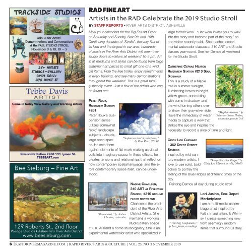 November 2019 Rapid River Magazine