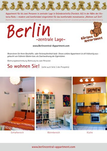 Berlin Central Appartment Raumplan