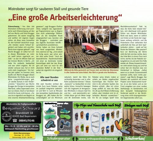  Altlandkreis Ausgabe November/Dezember 2019 - Das Magazin für den westlichen Pfaffenwinkel