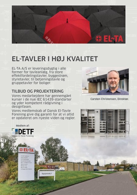 EL-TA A/S Standard Tavler