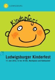 Ludwigsburger Kinderfest - Stadt Ludwigsburg