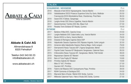 Expovina Katalog 2019