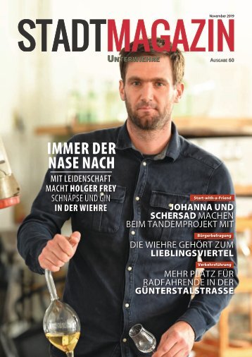 Stadt-Magazin, Ausgabe Unterwiehre (November 2019)