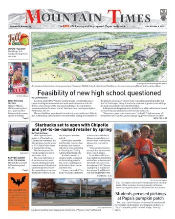 The Mountain Times - Volume 48, Number 44: Oct. 30 - Nov. 5, 2019