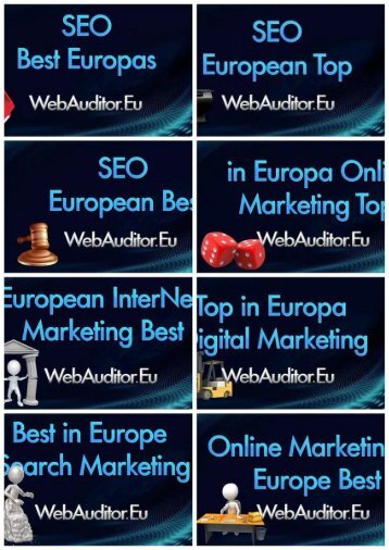 Marketing Best European #WebAuditor Eu SEO Top Concept's Consulting #EuropeanSEO #EuropeanSearchMarketing #EuropeanContentMarketing #EuropeanDigitalMarketing