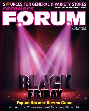 Retailers Forum Magazine - Nov. 2019 E Mag