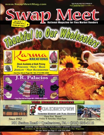 Swap Meet Magazine - Nov. 2019 EMag
