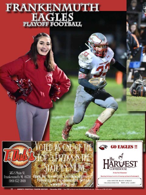 November 2018 Issue of Varsity Monthly Thumb Magazine