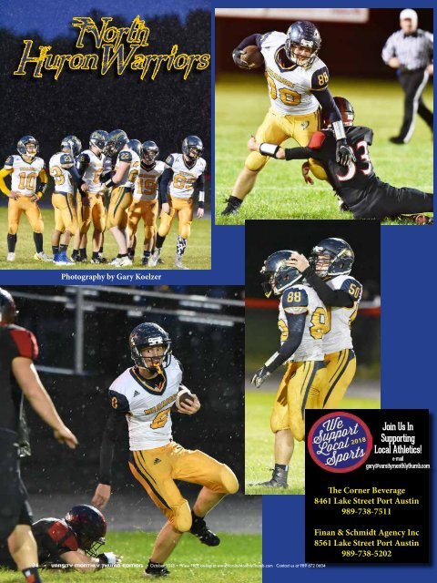 October 2018 Issue of Varsity Monthly Thumb Magazine