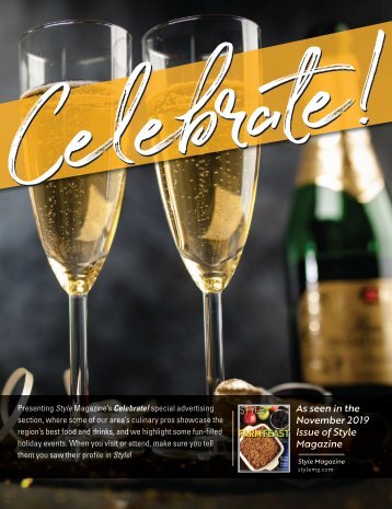 Style Magazine Celebrate Special Advertising Section 2019
