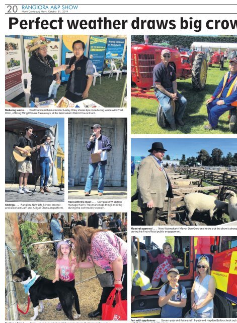 North Canterbury News: October 31, 2019