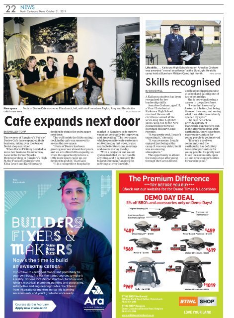 North Canterbury News: October 31, 2019