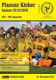 FCF Stadionzeitung 2019_10_15_Altusried_WEB