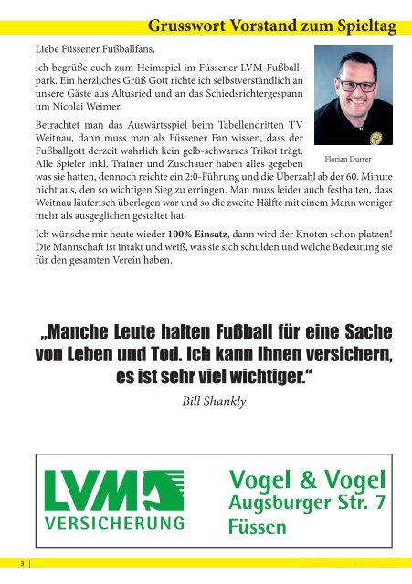 FCF Stadionzeitung 2019_10_15_Altusried_WEB