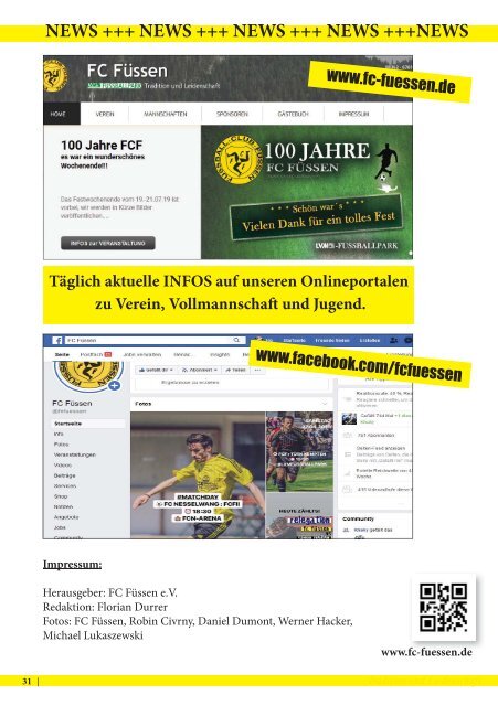 FCF Stadionzeitung 2019_10_15_Altusried_WEB