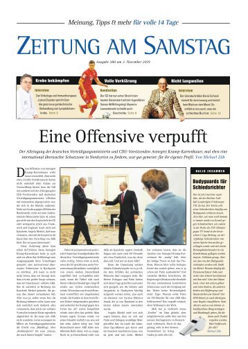 280. Ausgabe, ET 02.11.2019