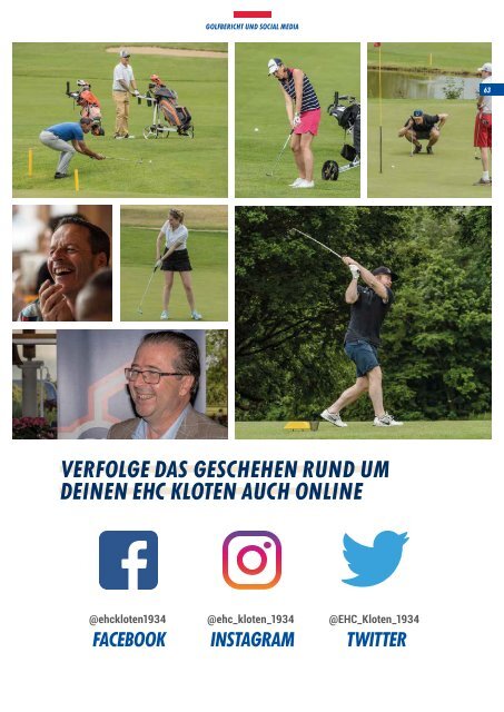 Saisonprogramm EHC Kloten 2019-20
