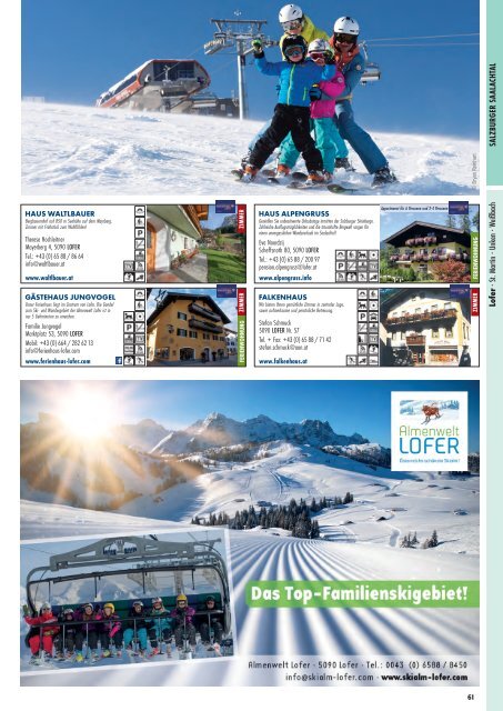 Alpine Gastgeber Salzburg - Katalog 2019-20