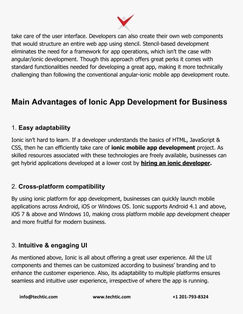 3 Rock Solid Features of Ionic 'Beryllium' to Create Incredible Mobile Apps