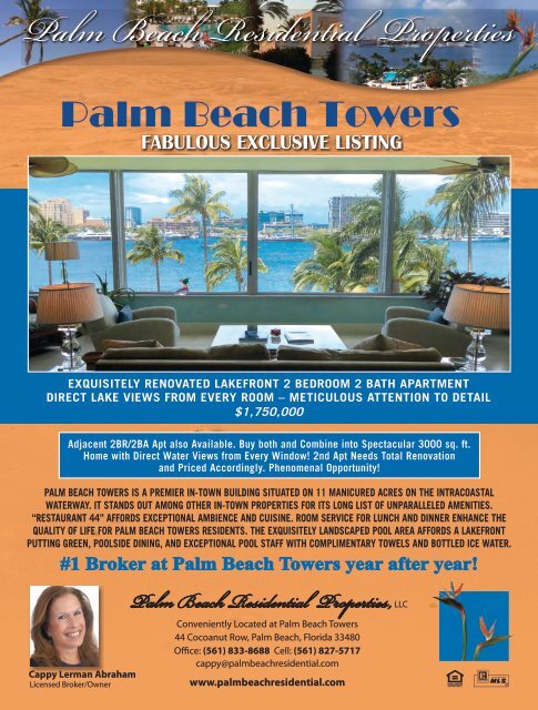 Palm Beach Real Estate Guide November 2019