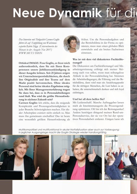 Orhideal IMAGE Magazin - November 2019