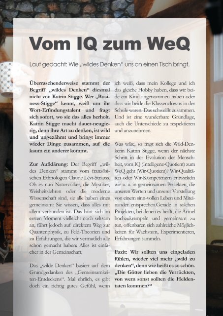 Carmen Goglin Personal & Lachyoga Erfolg Story Orhideal IMAGE Magazin - November 2019