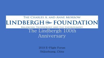 Susan Ying, The Lindbergh 100th Anniversary