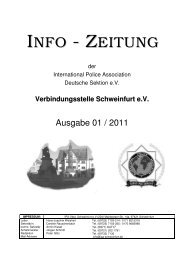 Verbindungsstelle Schweinfurt eV - IPA Schweinfurt