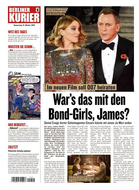 Berliner Kurier 31.10.2019