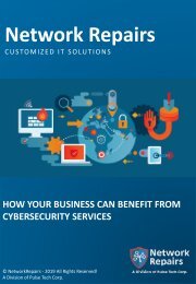 How Your Business Can Benefit From Cybersecurity Services