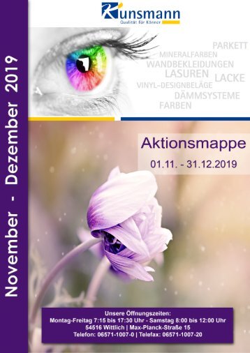 Aktionsmappe November - Dezember 2019