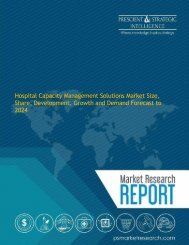 Hospital Capacity Management Solutions Market Size, Share and Forecast Report 2024