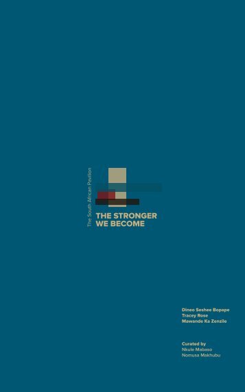 The Stronger We Become Catalogue