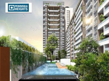 Peninsula Heights Brochure - Floor Plan Location in JP Nagar, Bangalore