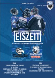 TSG Black Eagles vs.  EC Eisbären Eppelheim 1b 03.11.2019