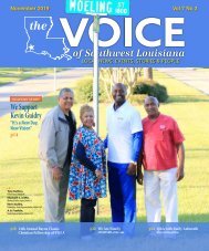 The Voice of Southwest Louisiana November 2019 Issue