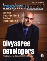 The Most Trusted Builders & Developers to Watch in 2019